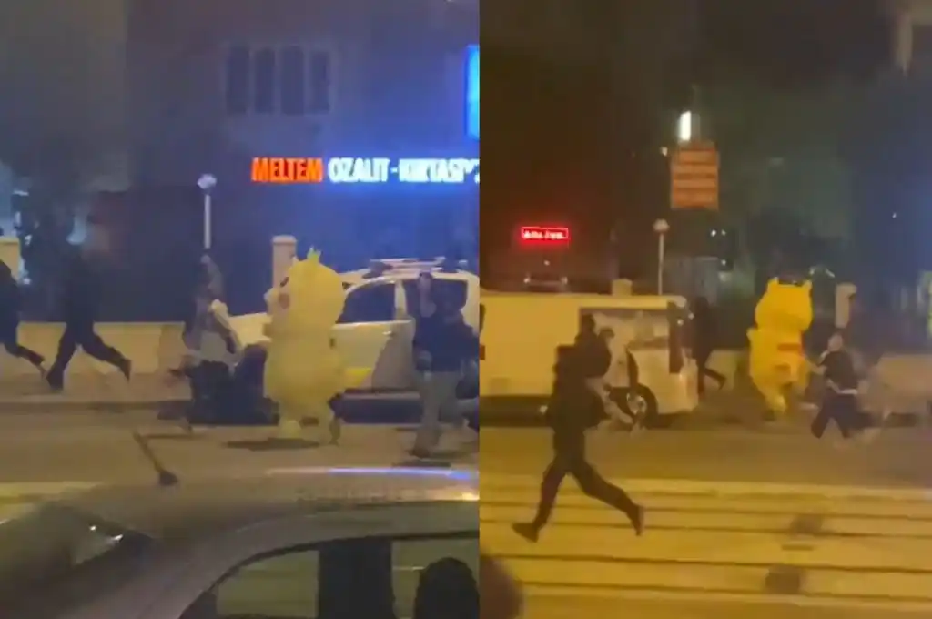 La Policía persigue a Picachú