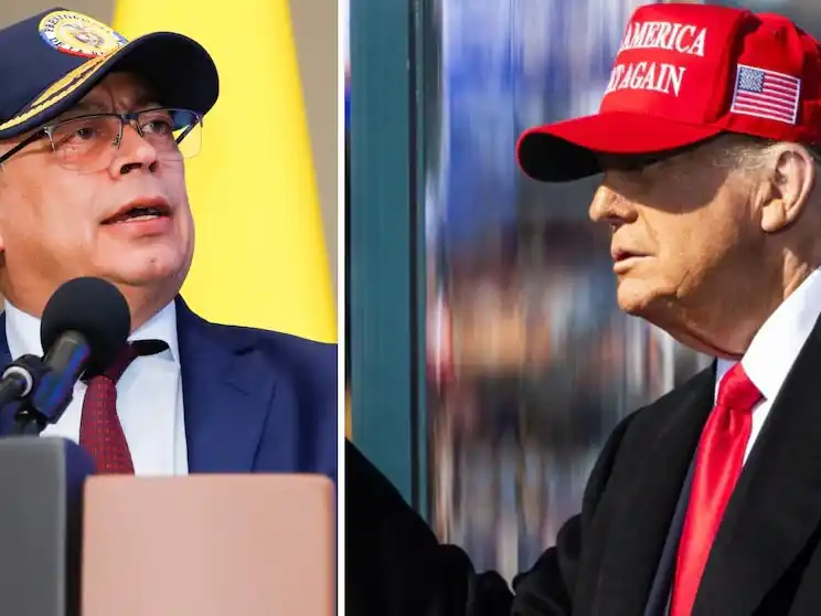 Donald Trump impuso sanciones a Colombia tras la decisión de Gustavo Petro