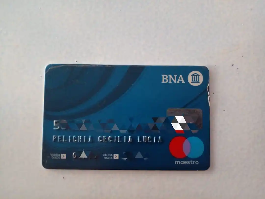 Tarjeta encontrada