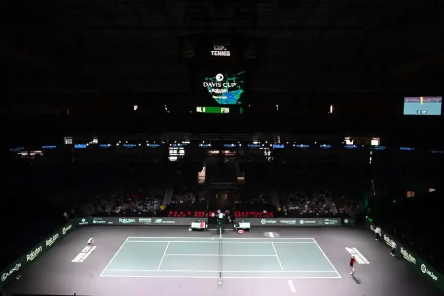 Se juegan las finales de la Copa Davis en Málaga