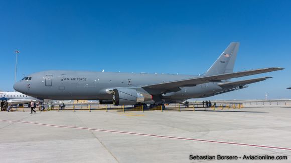 Incidente de un tanquero KC-46 de la USAF mientras reabastecía a cazas F-22: Esto Sabemos
