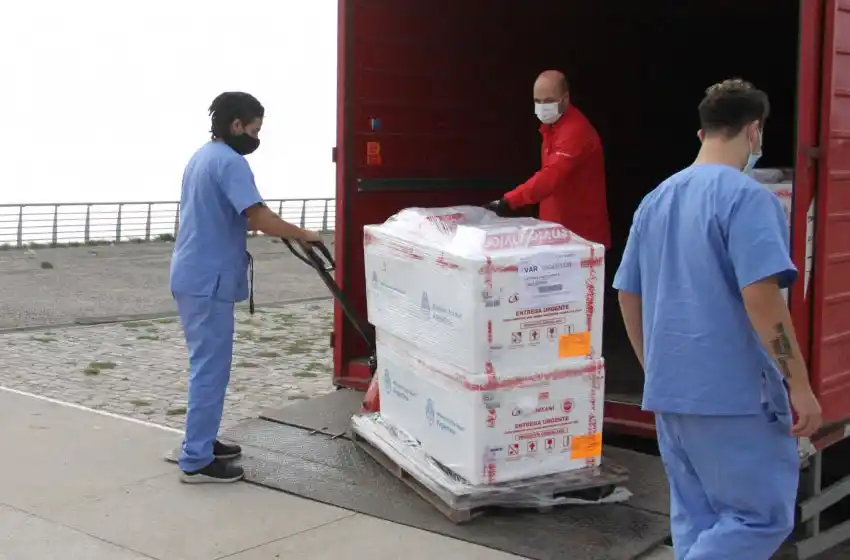Llegaron 25.800 dosis de vacunas Sputnik V a la provincia