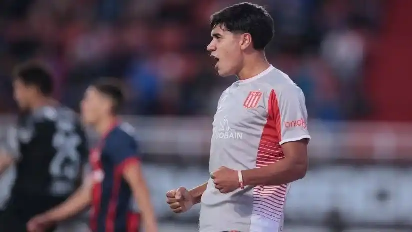 Joaquín Tobio Burgos, la joven promesa de Chascomús que se afianza en Estudiantes