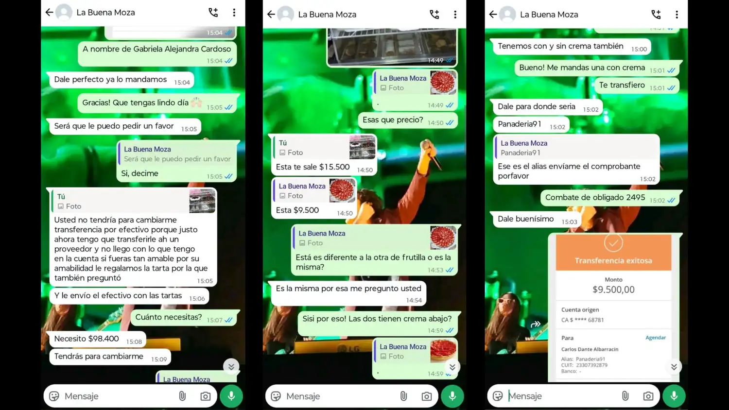 La Buena Moza hackeo