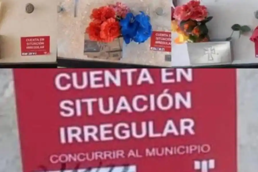 Totoras: un curioso reclamo en el cementerio y un necesario pedido de disculpas