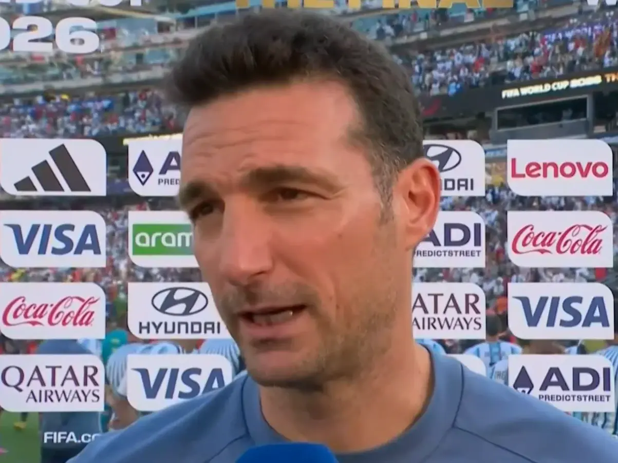A pesar de la derrota, Scaloni valoró a sus jugadores y aseguró: "Hemos dejado todo"