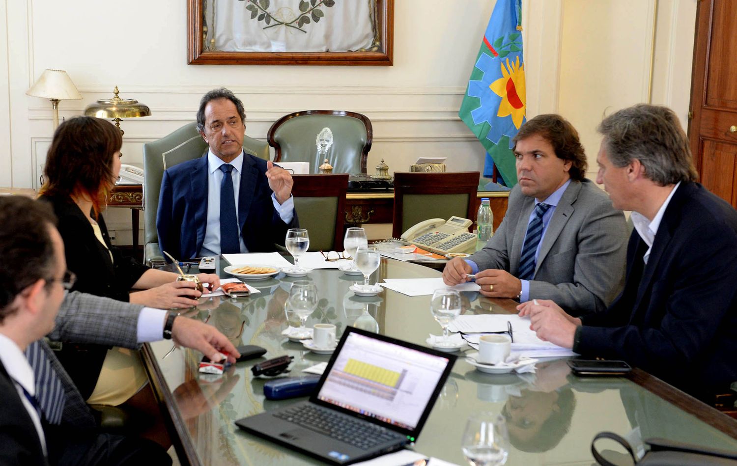 Scioli prepara el Presupuesto 2015