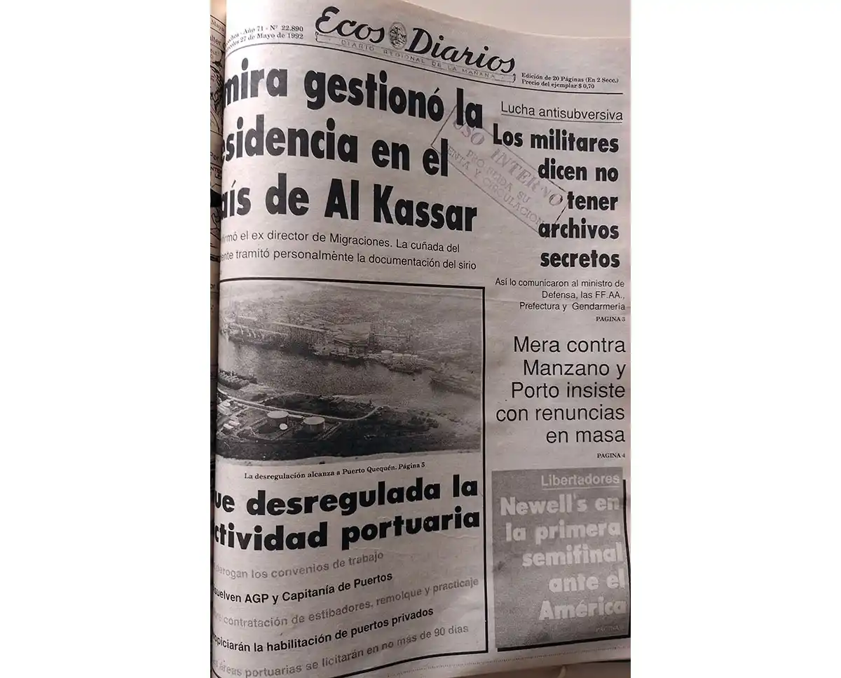 Miércoles 27 de Mayo de 1992