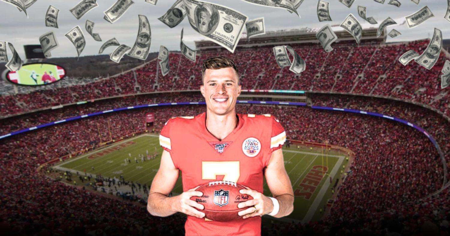 SuperBowl: este es el salario de Harrison Butker, uno de los mejores pateadores de la NFL