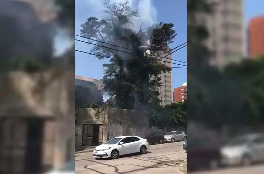Se desató un principio de incendio en el ex hotel Chateau Frontenac