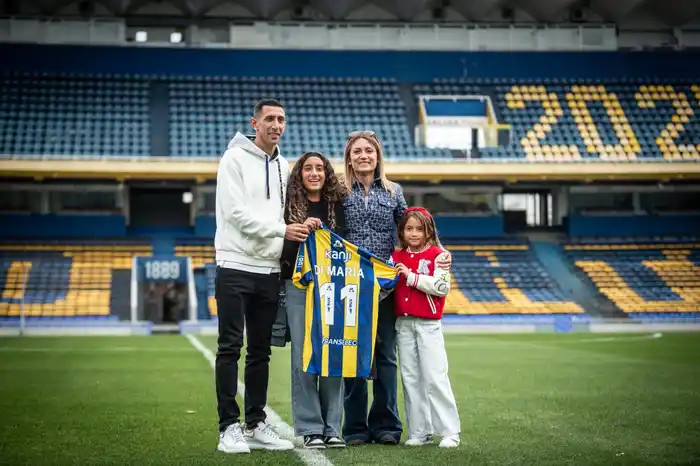 Ángel Di María en Rosario Central