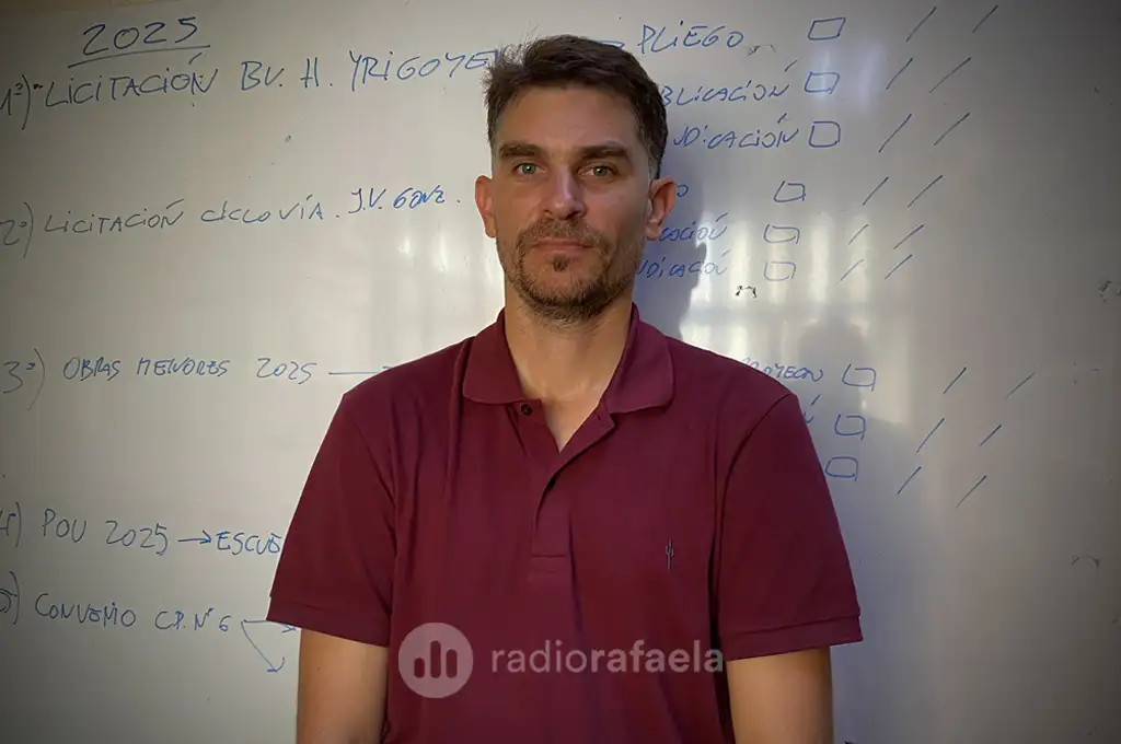 Secretario de Infraestructura, Servicios y Ambiente, Nicolás Asensio