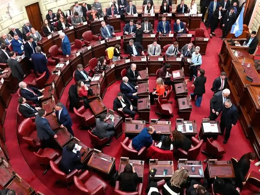 Comienzo de la Convención Reformadora  en la sede de la Cámara de Diputados.