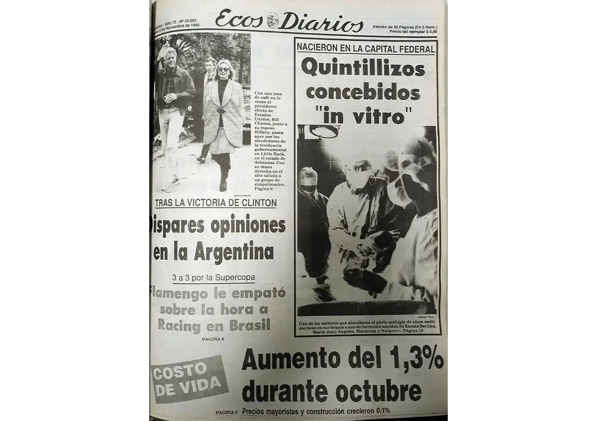 Jueves 5 de noviembre de 1992