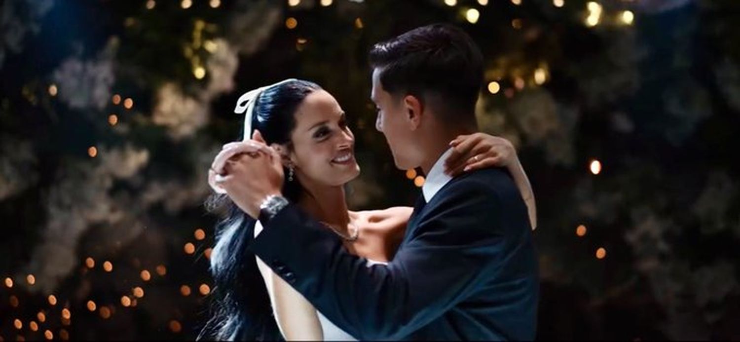 La pareja compartió un video inédito del día de su boda.