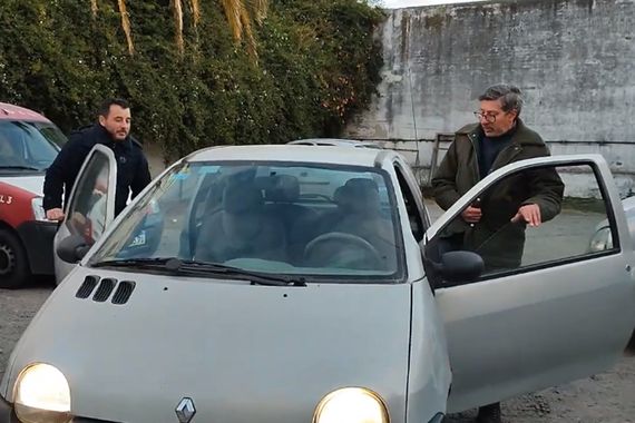 Tandilense convirtió un Twingo 2003 naftero a eléctrico y hoy gasta 10 veces menos