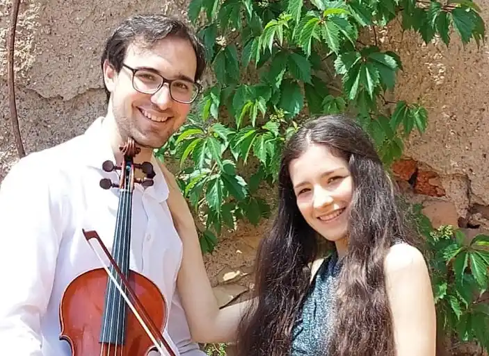 Concierto. Darán el violinista Eduard Moya y la pianista Oriana Kemelmajer Alías