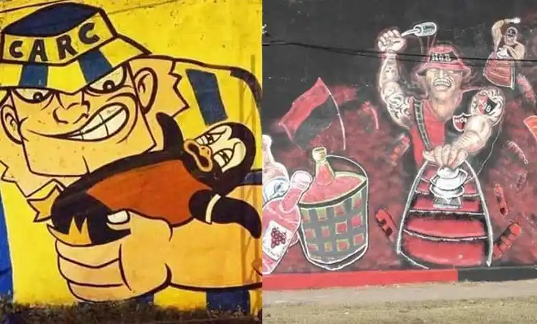 Piden prohibir las «pintadas ilegales» de Central y Newell’s en la ciudad