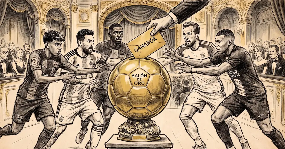 El jurado masculino está compuesto por 100 periodistas especializados, provenientes de los países mejor posicionados en el ranking de la FIFA.