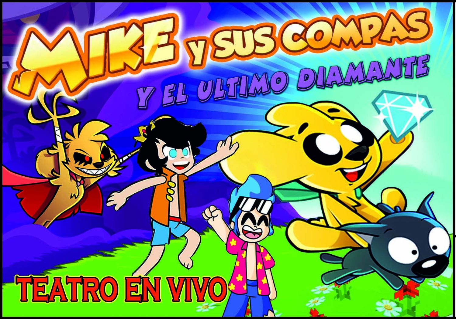 “Mike y sus compas y el último diamante”, un espectáculo infantil para disfrutar en familia