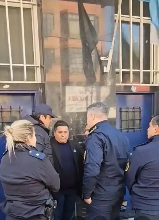 Concejal peronista detenido en plena Sesión.