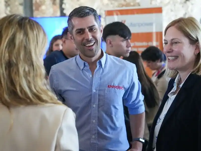 Scaglia participó de la jornada que busca conectar talento con oportunidades laborales para los santafesinos.