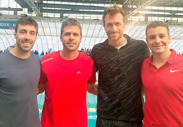 Eduardo Otero volvió a competir, en torneo master en Mar del Plata