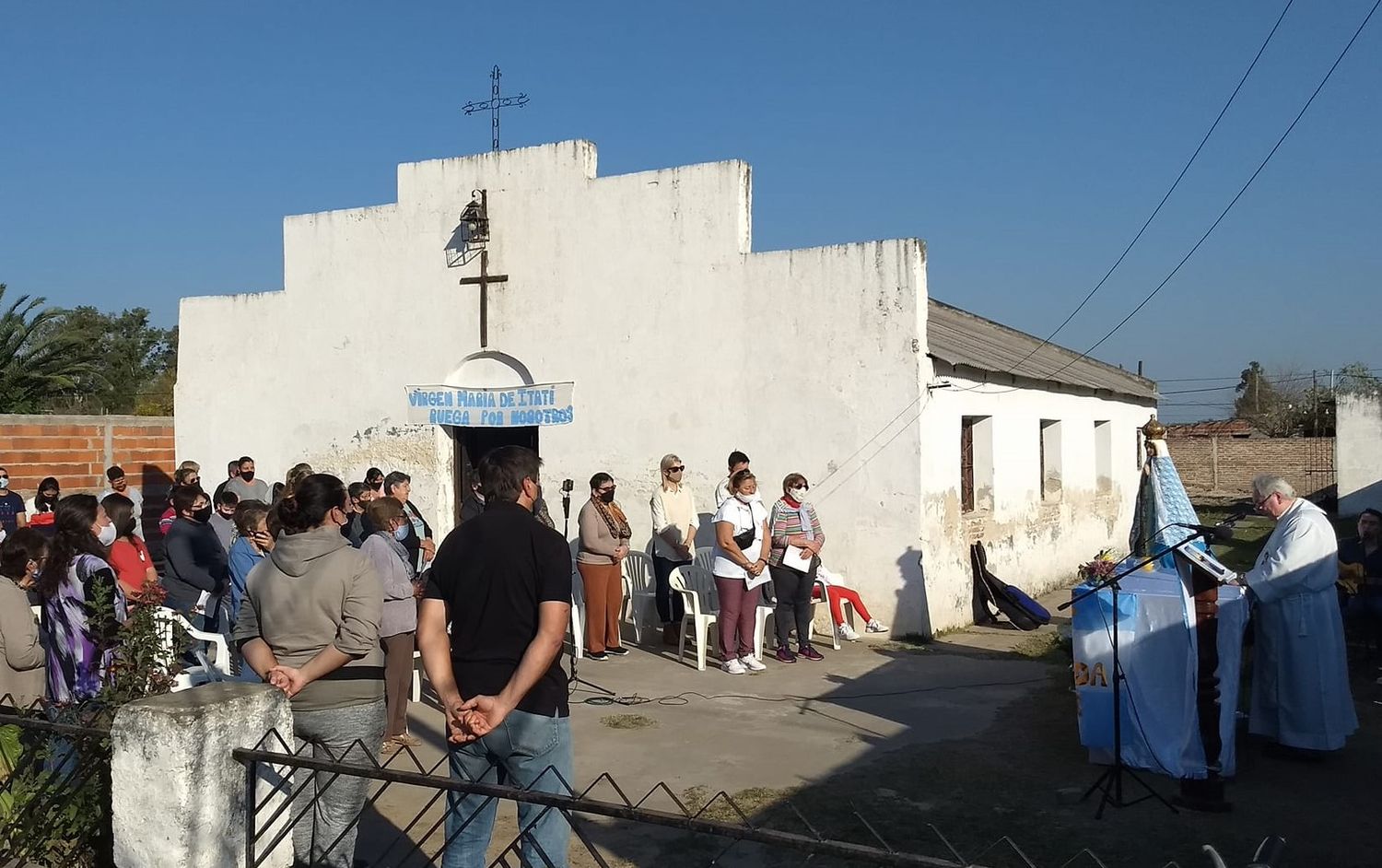 Robo sacrílego en Capilla Itatí