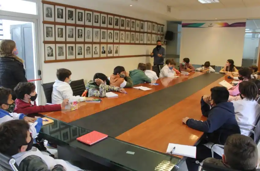 Experiencia de alumnos de escuelas en la Municipalidad de Balcarce