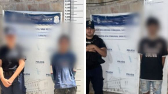 Alteraban el orden público en las calles y terminaron en la Comisaría