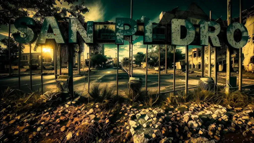 Arte con inteligencia artificial: fotos de la ciudad entre el abandono y la realidad