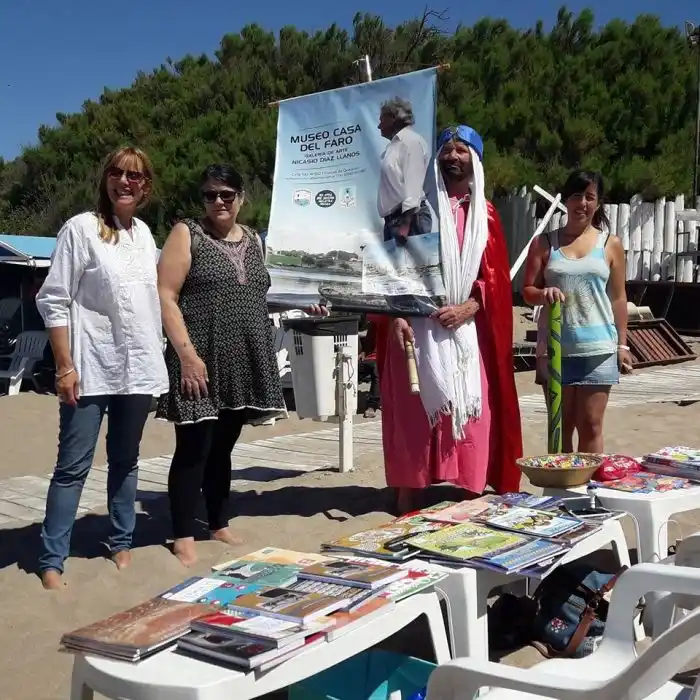 Los Reyes Magos en la playa
