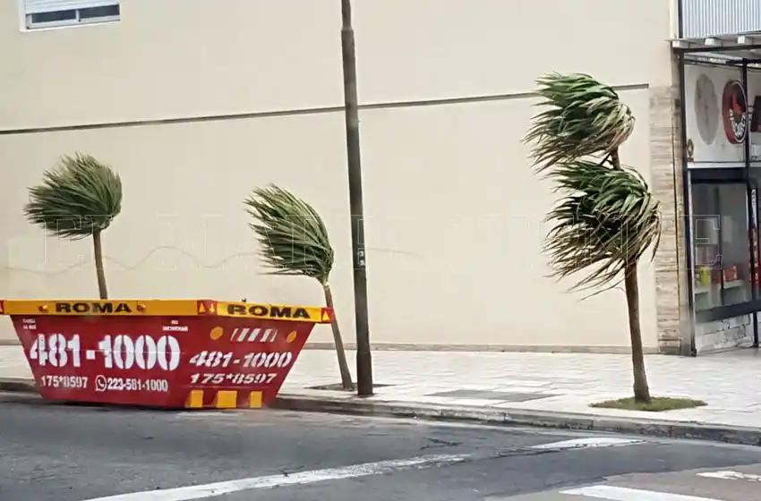 El viento cesará por la noche, pero reaparecerá el lunes por la tarde.