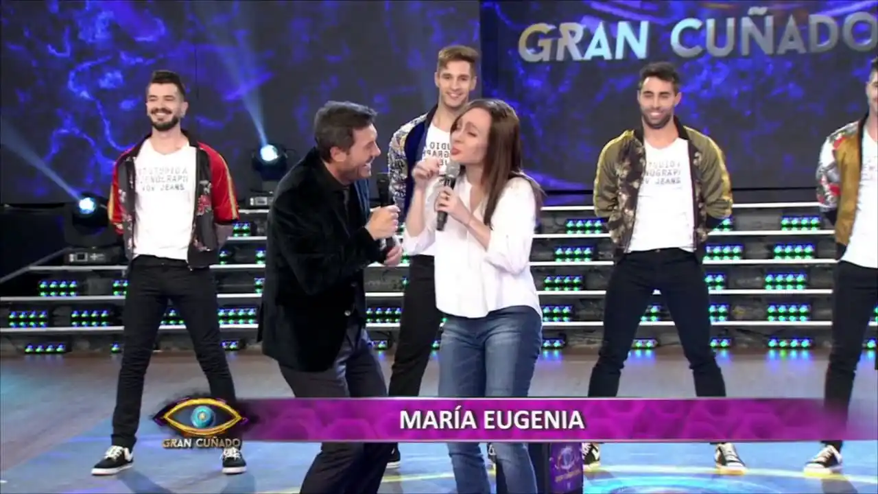 María Eugenia Vidal entró a “Gran Cuñado” a puro baile