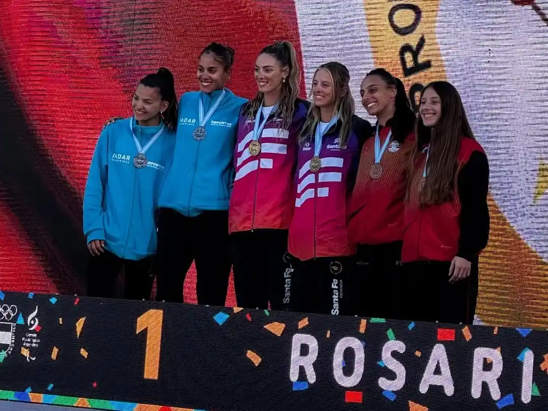 Brillante desempeño de Juana Jacob en los Juegos JADAR: Entre Ríos logró el bronce en Vóley Playa femenino