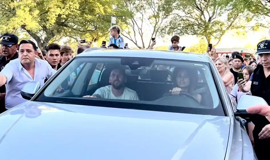 Tierra de campeones: así llegaban los integrantes de la Scaloneta a la ciudad