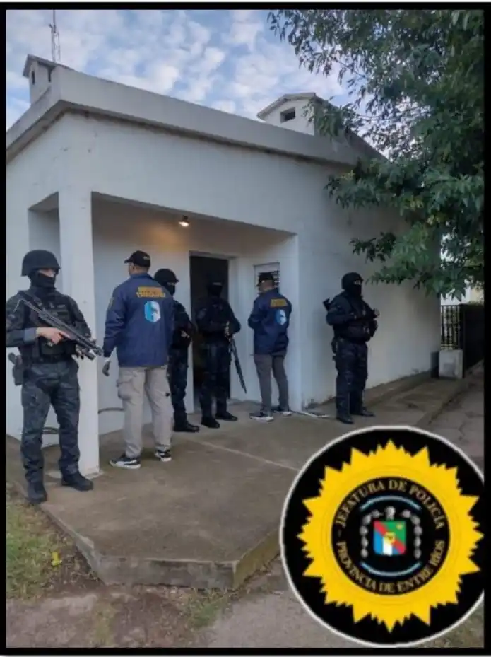 Operativo antidrogas en General Ramírez: detienen a tres personas y secuestran drogas, vehículos y dinero