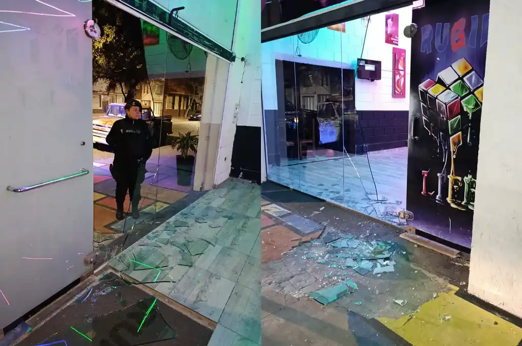 Daños destrozos vidriera rubik - 1