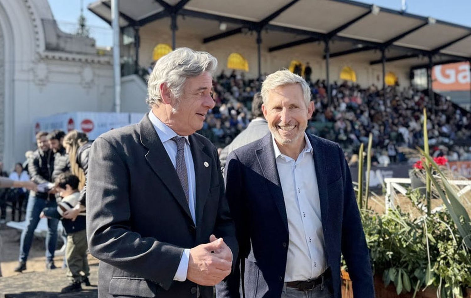 Frigerio y referentes del agro valoraron la baja de retenciones
