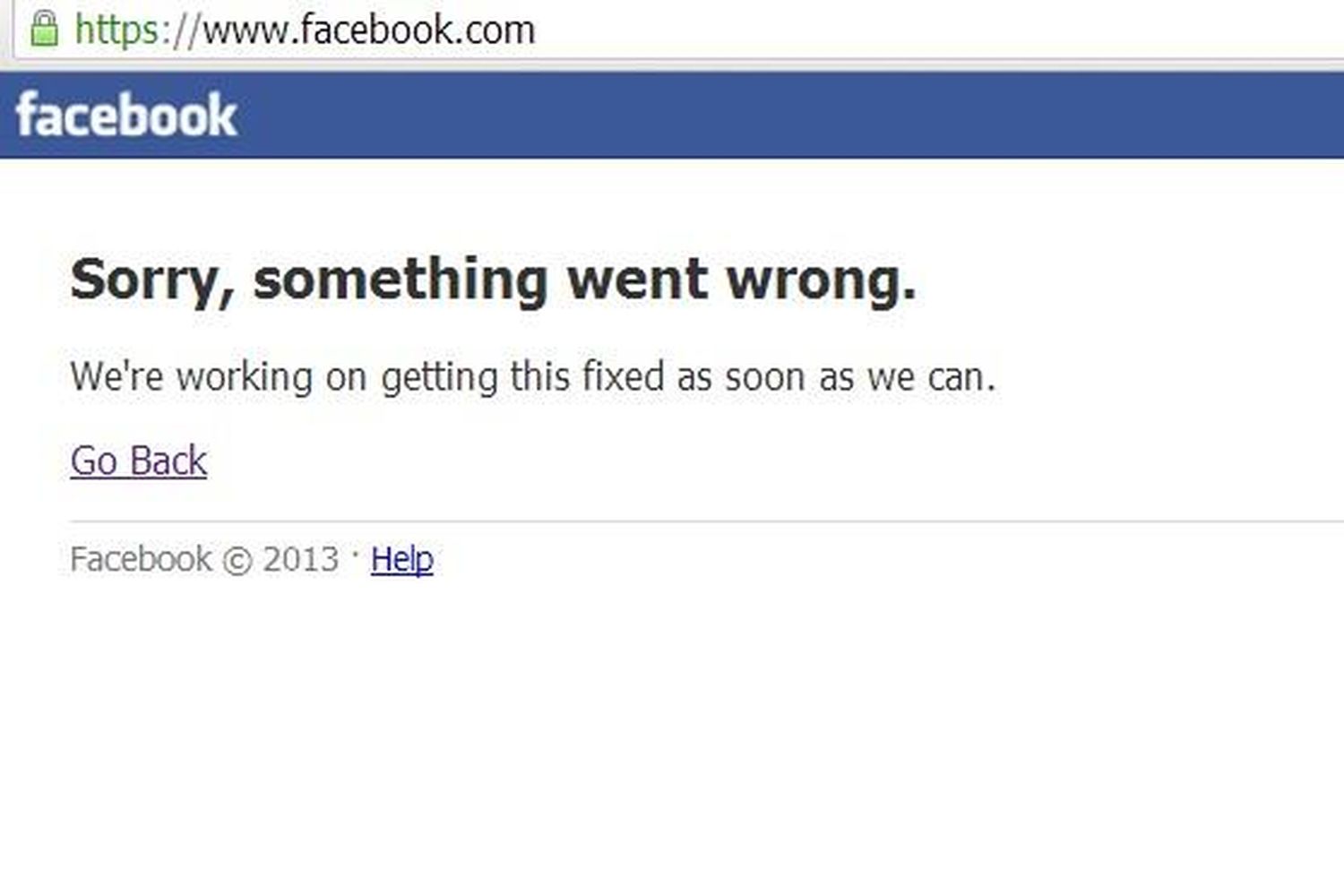 Se cayó Facebook a nivel mundial