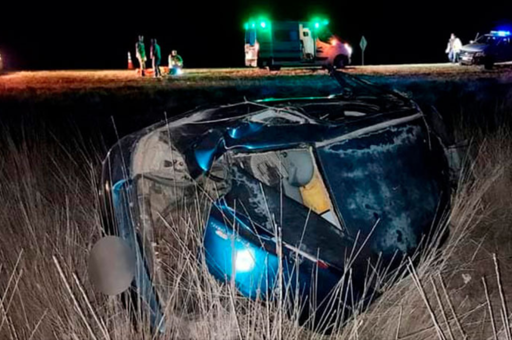 Vuelco ruta 102