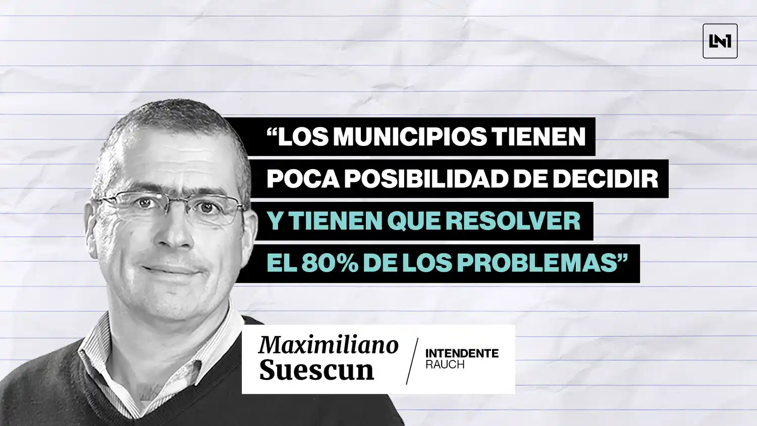 Suescun en diálogo con LANOTICIA1.COM