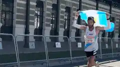 Simon fue subcampeón en el Mundial de montaña