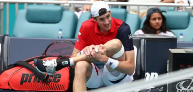 Isner, inactivo entre cuatro y seis semanas