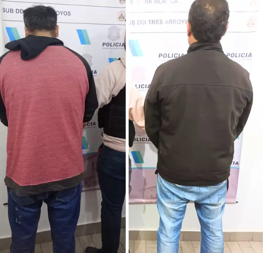 La Sub DDI local esclareció el robo a un vecino tresarroyense: hay dos detenidos (Video)