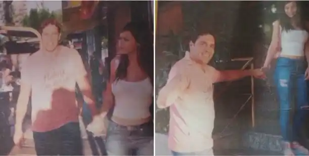 Le dieron el alta a Matías Alé y salió de paseo junto a su mujer