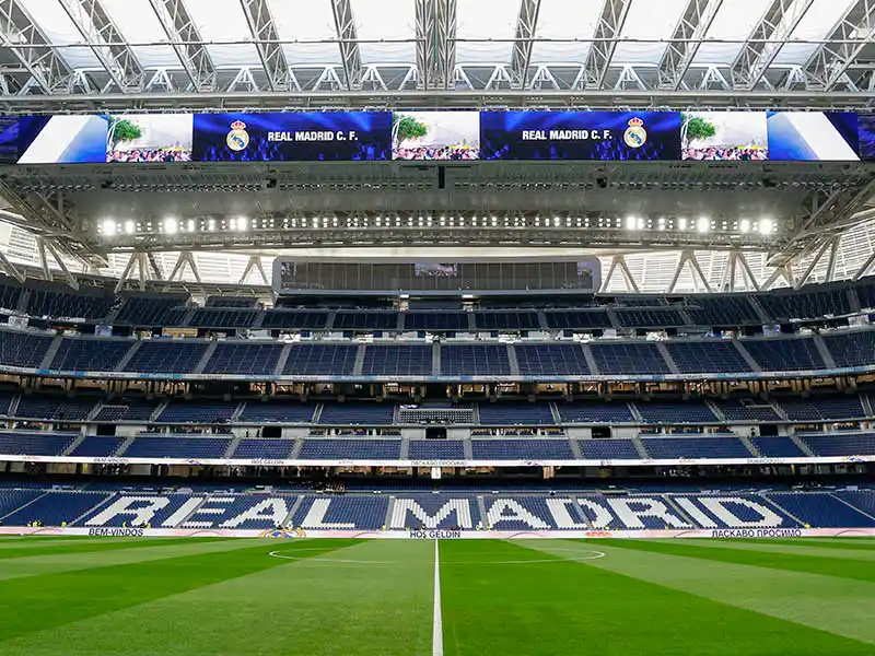 Estadio Bernabéu.