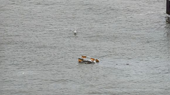 Un helicóptero con seis personas, incluidos menores, cayó al río Hudson en Nueva York