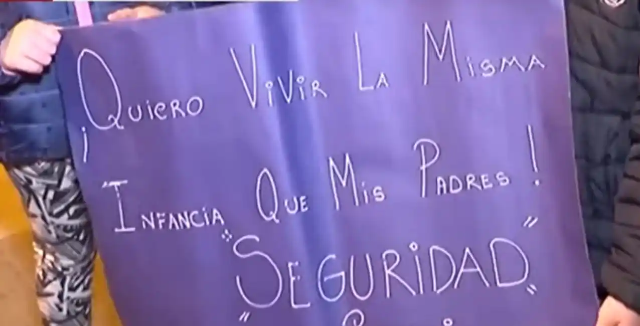 Rosario: encendido piquete en reclamo de seguridad
