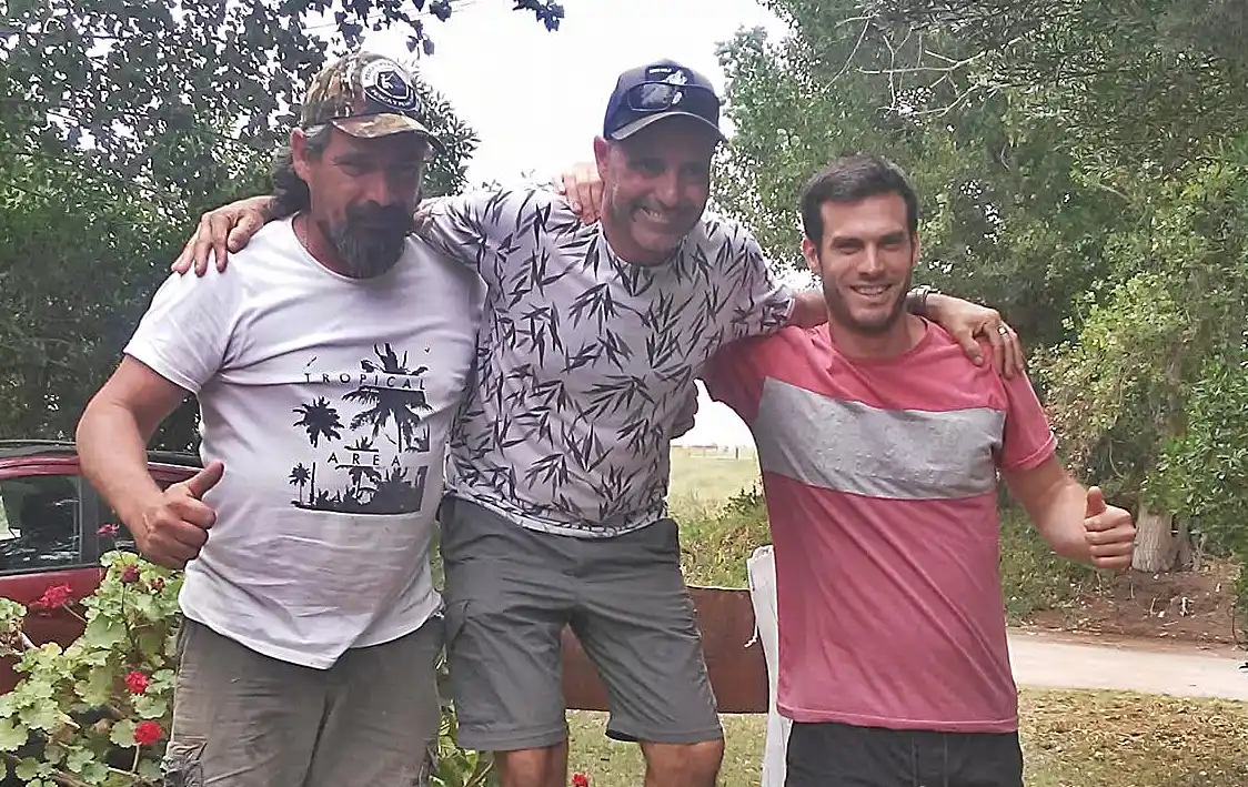 Lerchundi, Miguel y Tassaroli.